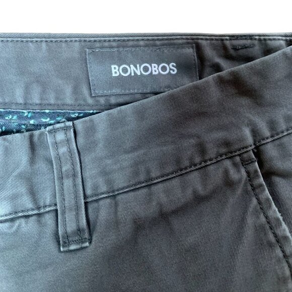 Bonobos Mens Gray Chinos Pants 31 x 29 - Picture 3 of 10